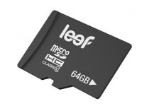   64Gb - Leef Micro Secure Digital XC Class 10 LFMSD-06410R (!)