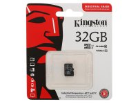   32GB - Kingston Industrial Temperature MicroSD UHS-I SDCIT/32GBSP (!)