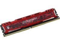   Crucial Ballistix Sport LT Red DDR4 DIMM 2400MHz PC4-19200 CL16 - 16Gb BLS16G4D240FSE