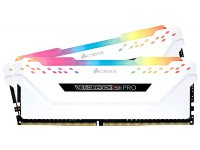   Corsair Vengeance RGB Pro White DDR4 DIMM 2666MHz PC4-21300 CL16 - 16Gb KIT (2x8Gb) CM