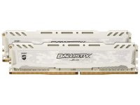   Crucial Ballistix Sport LT White DDR4 DIMM 2400MHz PC4-19200 CL16 - 16Gb KIT (2x48b) B