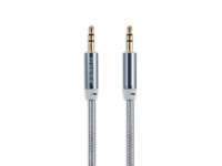   Belsis Jack 3.5mm /M - Jack 3.5mm /M 1.0m Grey BS3004G