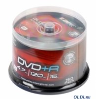  DVD-R Emtec 4.7 Gb, 16x, Cake Box (50), (10/1