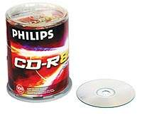  CD-R 700Mb PHILIPS 52x 100 . CakeBox Beehive 80  (CDR-PHC700B)