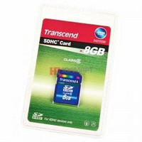   SDHC 08GB class 6 Transcend [TS8GSDH  6] FAT32 Retail