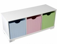      KidKraft Storage Bench Pastel(14565_KE)