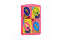  Zippo Classic   Neon Pink 29086