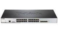 D-link DWS-3160-24TC  20x10/100/1000Base-T, 4x Combo Mini GBIC (SFP) /1000Base-T, 