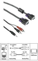   2xRCA (m) - 2xJack 3.5 (f) 2.5  (Hama 00122329) ()