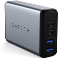   Satechi Dual 75W Type-C Travel Charger