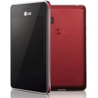   LG T375 Black Red