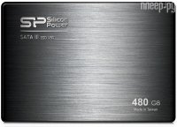 Silicon Power  Velox V60 Ssd 480 Gb Sata (Sp480Gbss3V60S25) 2.5" Mlc+3.5" 