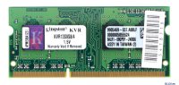  SO-DIMM DDR3 4096 Mb (pc-10600) 1333MHz Kingston, CL9 (Retail) (KVR13S9S8/4)