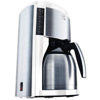   Melitta Look Therm De Luxe, White Stainless Steel