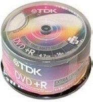  TDK DVD-R 4.7Gb 16x Cake Box (50 ) (t19417) (DVD-R47CBED50)