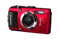  Olympus TG-3 Red (16Mp, 4x zoom, 3.0",Wi-Fi, GPS, , ) (