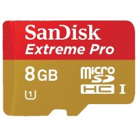   SanDisk (SDHC-8Gb UHS-1 Class10 Extreme Pro 633x) SecureDigitalHigh Capacity Memory Car