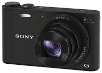  SONY Cyber-shot DSC-WX220 (Black) (18.2Mpx,25-250mm,10x,F3.3-5.9,JPG,MS Duo/SDXC,2.7",USB2.0,