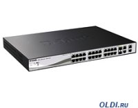  D-Link Switch DGS-1210-28P WebSmart   2  10/100/1000Base-T + 4 -