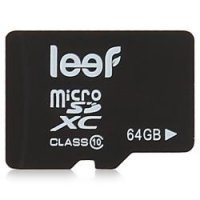   TransFlash 64Gb MicroSDXC Class 10 Leef, LFMSD-06410R