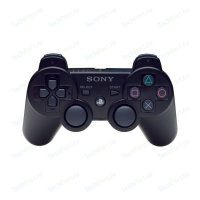   SONY PS3 Dualshock Cont Black Blistered RUS