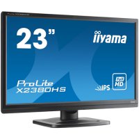  iiYama ProLite X2380HS-B1 23"   1920x1080 IPS   5ms   D-SUB + DVI-D + HDMI   Spks   Black