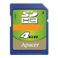   Apacer SD SDHC 4GB Class 4