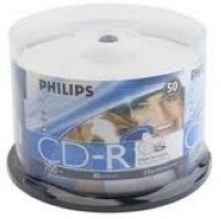   Philips CD-R 700Mb 52x Printable Cake Box 50P