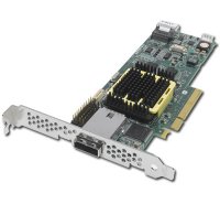  Adaptec ASR-5445 (PCI-Ex8, LP,SAS/SATAII, RAID..., 8port(intSFF8087+extSSF8088), 512Mb) S