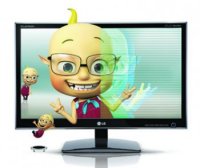  23" LG Flatron D2342P-PN  TN LED 3D 1920x1080 5000000:1 250cd/m^2 5ms DVI HDMI D-Sub