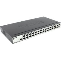  D-Link DES-3200-28F 24-Port 100Mbps SFP open slots + 4 Combo 1000BASE-T/SFP L2 Management