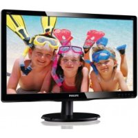  20" Philips 206V4LAB/00(01) Black (LED, LCD, Wide, 1600x900, 5 ms, 170/160, 250 cd/m, 10M: