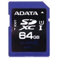   ADATA (SDXC-64Gb UHS-I) SecureDigital Extended Capacity Memory Card