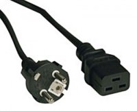  Tripplite (P050-008) AC Power Cord, SCHUKO/C19, 250V, 10A - 8 ft.