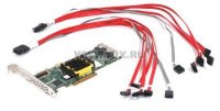  SAS/SATA Adaptec ASR-6805E PCI-E v2 8x 8 port RAID JBOD 0 1 10 1E 128Mb Cache 2271800-R K