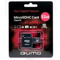   Micro SecureDigital Micro SecureDigital 32Gb HC QUMO class10 (QM32GMICSDHC10)