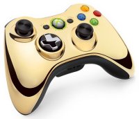   Microsoft XBox 360 Wireless Controller, gold (43G-00055) original