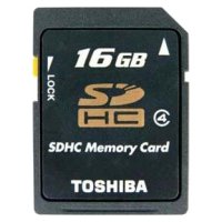 (SD-C016GJ(BL5)   Toshiba,  microSDHC  4, 16   