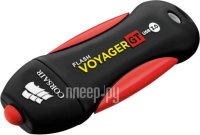 USB Flash  64GB Corsair Voyager GT USB3.0 (CMFVYGT3A-64GB) Black / Red