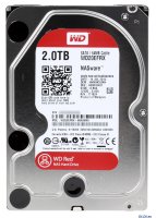   2Tb Western Digital WD20EFRX Caviar Red, SATA III (IntelliPower, 64Mb, for NAS)