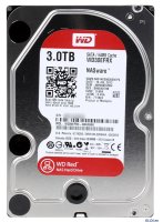   3Tb Western Digital WD30EFRX Caviar Red, SATA III (IntelliPower, 64Mb, for NAS)