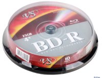  Blu-Ray VS BD-R 4x 25 GB 10  Cake Box