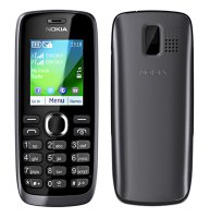   Nokia 112 Dark Grey (DualBand, LCD160x128@65K, GPRS+BT2.1, , MP3, FM)