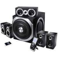  Edifier S550 5.1 120w + 5x35w RMS wood silver-black