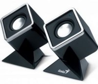  GENIUS Multimedia Speakers SP-J120 Black (4W RMS, 3.5mm mini jack, Volume control, USB)