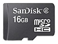   SanDisk MicroSDHC 16GB Class 2