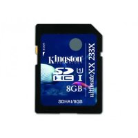   Kingston (SDHA1/8GB) SecureDigital High Capacity (SDHC) MemoryCaHS-I 233x (SDHA1/8GB)