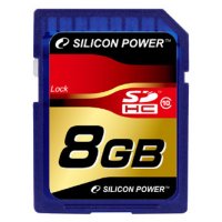   MicroSDHC 8GB Silicon Power Class10 Elite UHS-1 + 1 Adapter