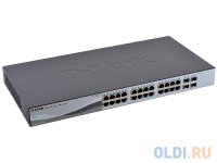   D-Link DGS-1210-28/B1A 24 ports Switch 10/100/1000 Mbps/4xSFP L2/19"