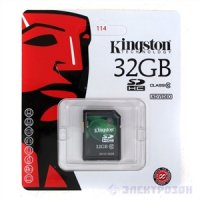   TransFlash 32Gb MicroSDHC Class 10 UHS-I 90R/45W Kingston, SDCA10/32GB, 